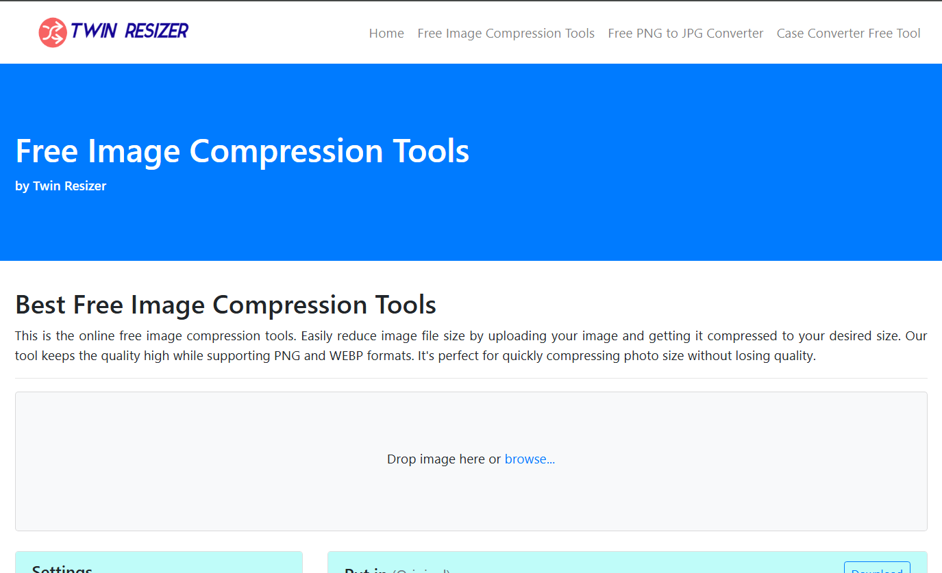 twin resizer tool